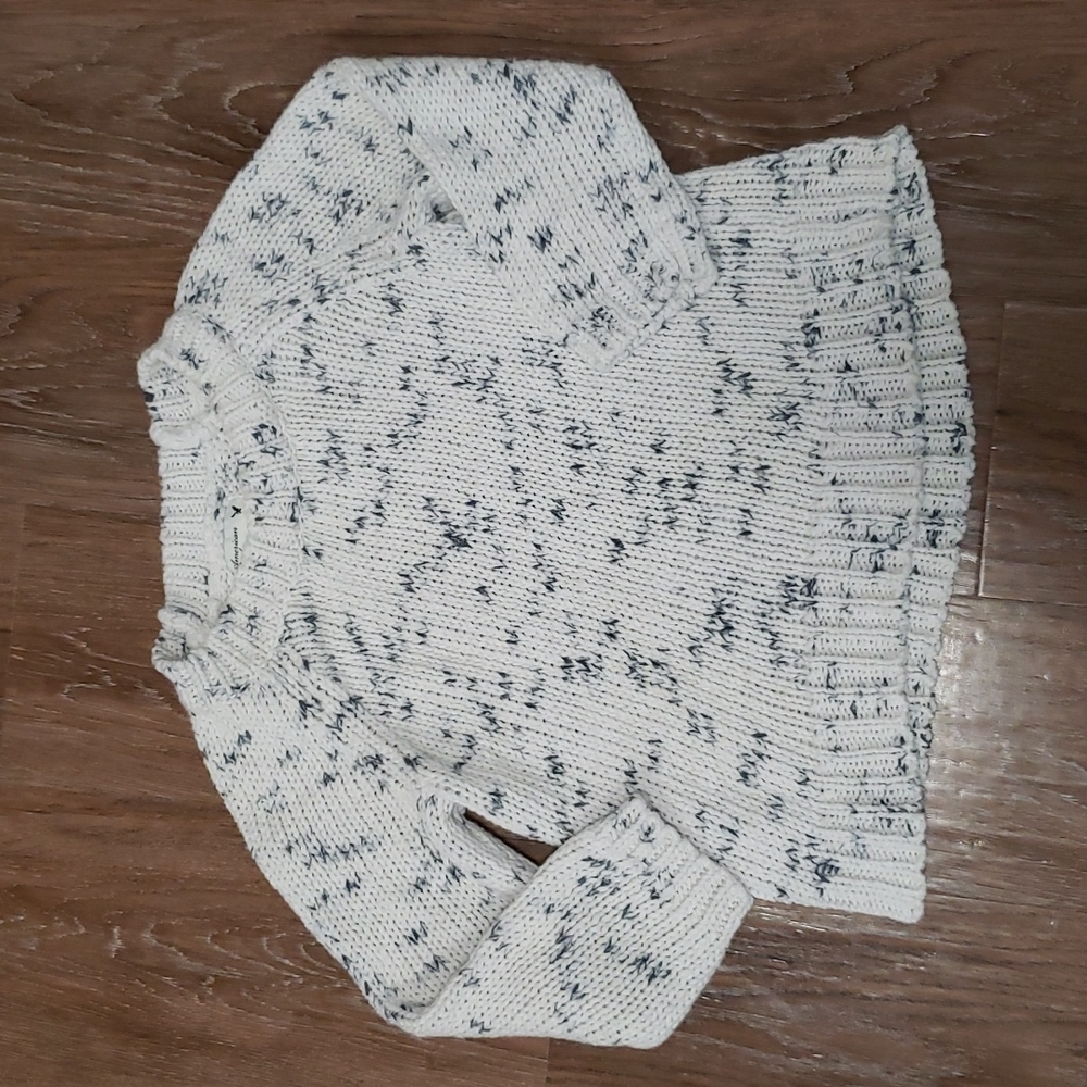(S) American Eagle Outfitters Thick Chunky Knit Bohemian Cottagecore Comfy Cozy